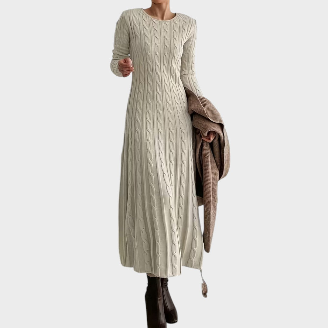 Vanessa | Rochie lungă elegantă din tricot