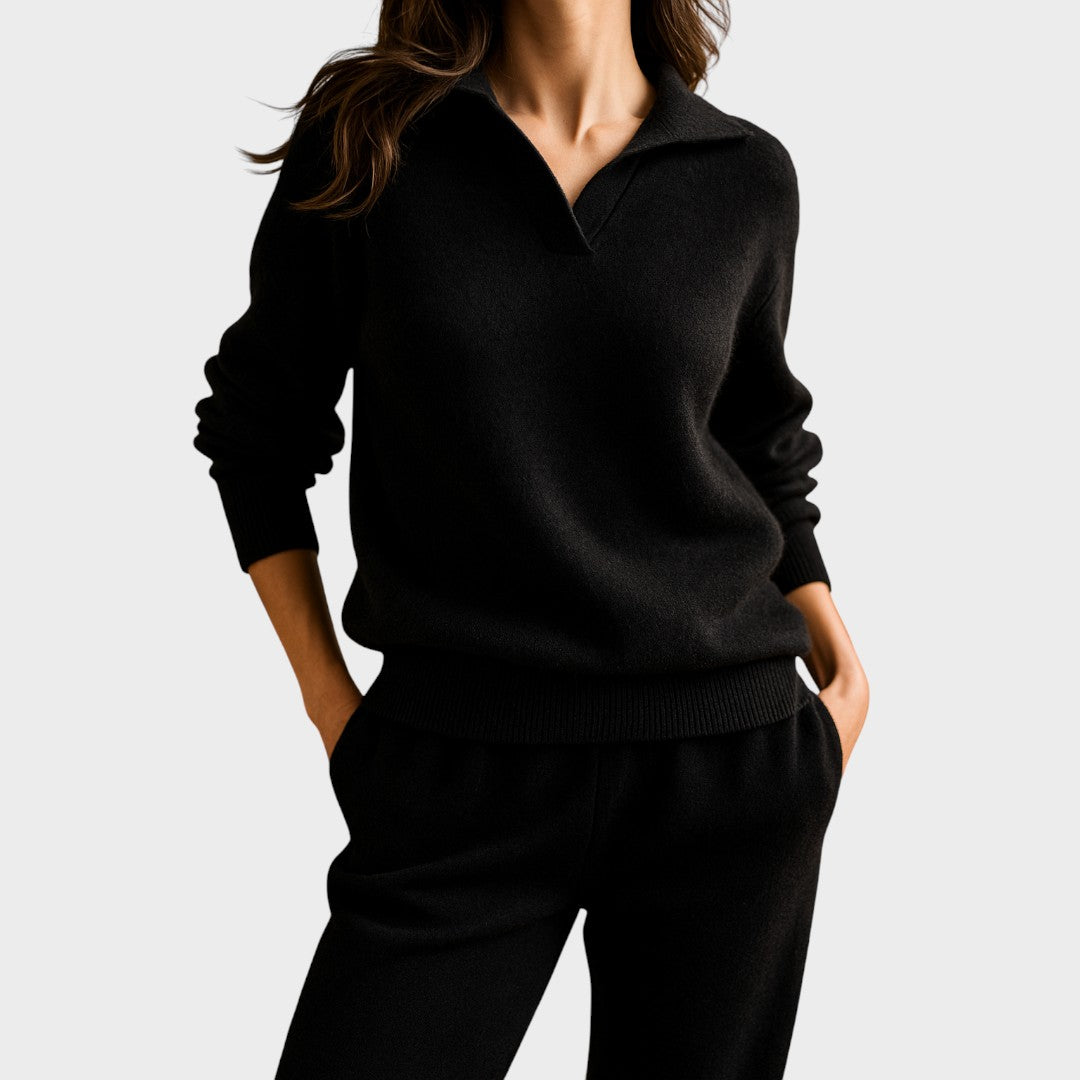 Angelina | Set cu Pantalon și Polo