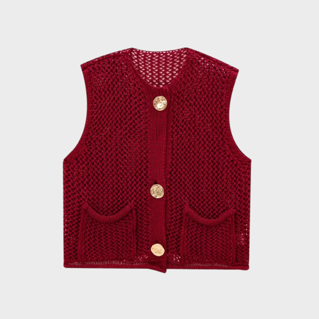 vestă tricotată damă Angel outfit modern