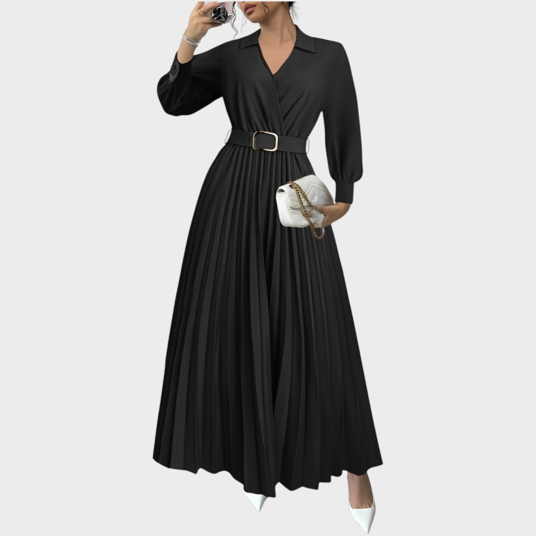 oriana rochie lungă plisată