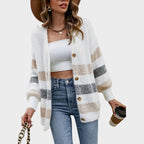 cardigan lung damă Lisa ținută casual chic