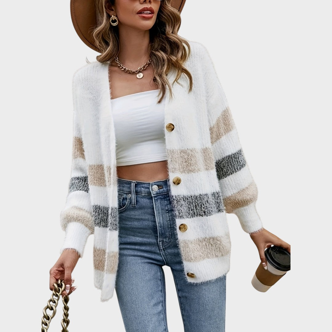 cardigan lung damă Lisa ținută casual chic