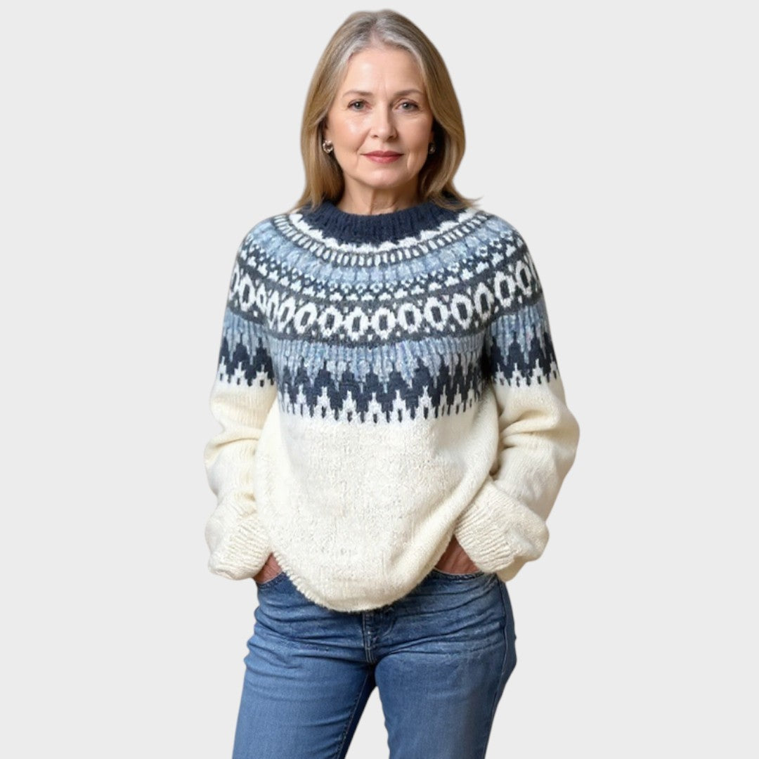 pulover cu model damă Eleanora croială confortabilă