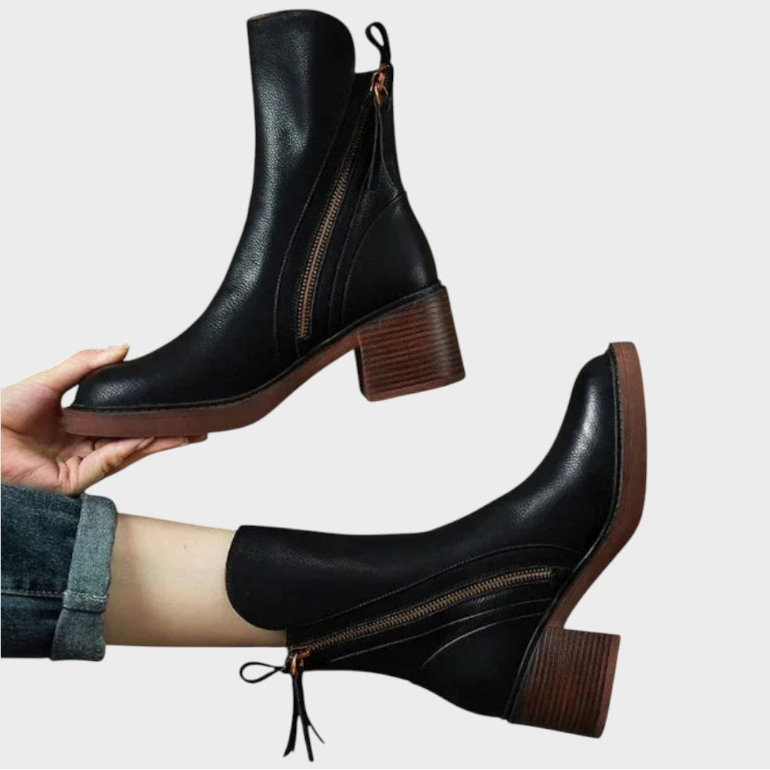 Arielle | Botine elegante cu finisaj premium