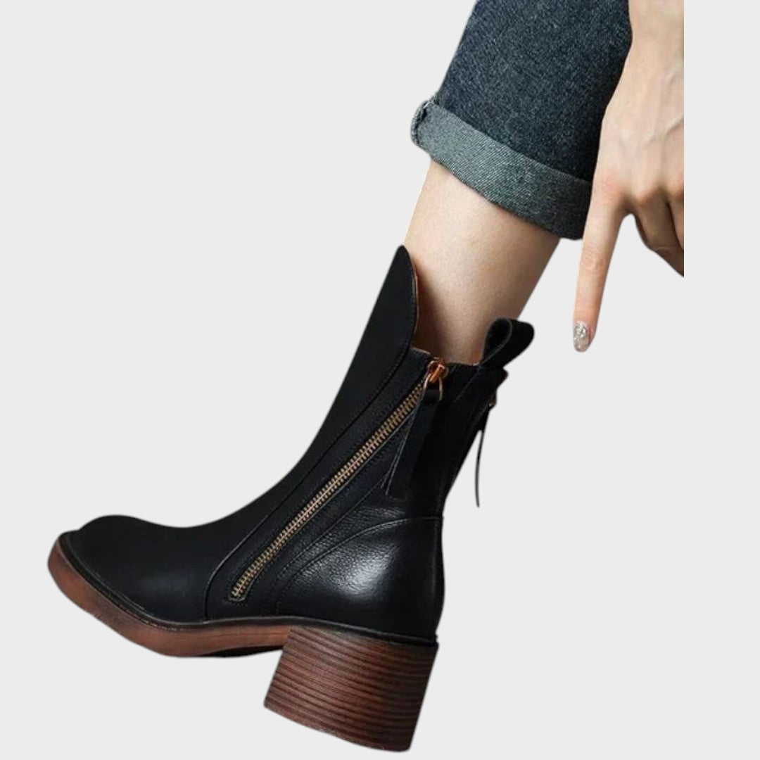 Arielle | Botine elegante cu finisaj premium